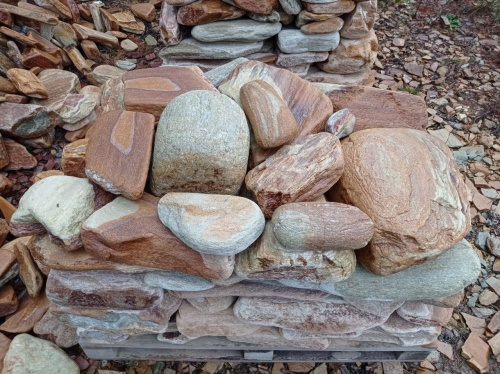 Златолит жёлтый, жёлто-зелёный глыбки и валуны для ланшафтного дизайна купить в Камышлове