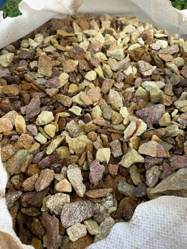 Златолит персиковый декоративная каменная крошка купить в Камышлове