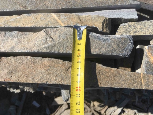 Горбушка златолит мультиколор для облицовки купить в Камышлове