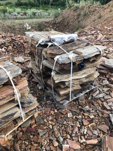 Плитняк кора дерева 50-100мм для пошаговых дорожек купить в Камышлове