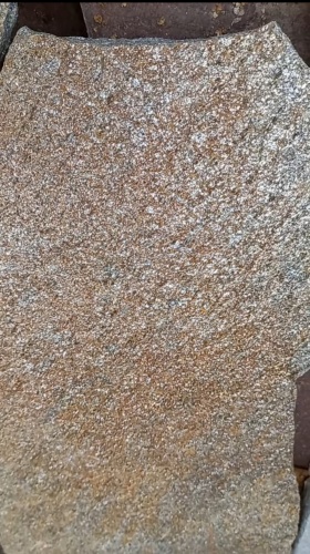 Плитняк златолит серебристый для цоколя, отмостки купить в Камышлове