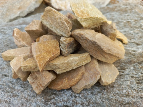 Златолит жёлтый декоративная каменная крошка купить в Камышлове