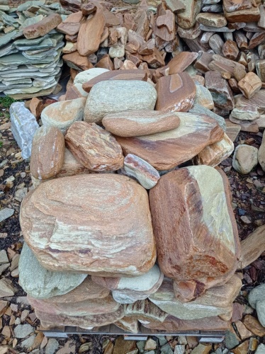 Златолит жёлтый, жёлто-зелёный глыбки и валуны для ланшафтного дизайна купить в Камышлове