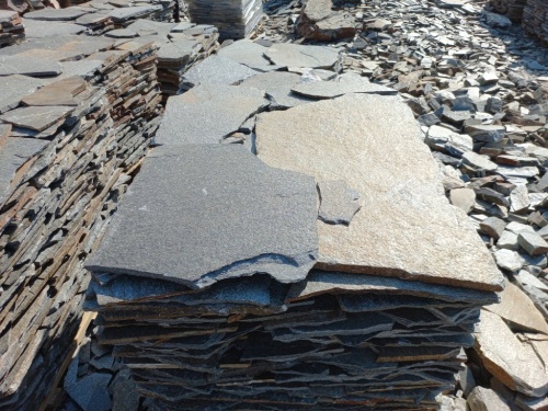 Плитняк серицит облицовочный 10-20мм купить в Камышлове