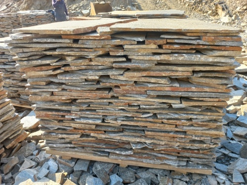 Плитняк серицит облицовочный 10-20мм купить в Камышлове