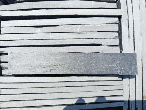 Плитка чёрная из натурального камня фасадная 30 см * 5 см, толщина 7 мм -30 мм купить в Камышлове