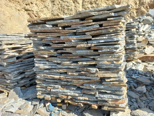 Плитняк серицит облицовочный 10-20мм купить в Камышлове